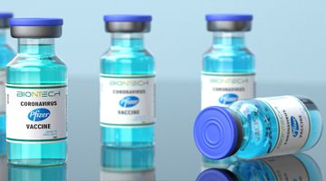 Covid vaccine jointly developed by Pfizer and BioNTech